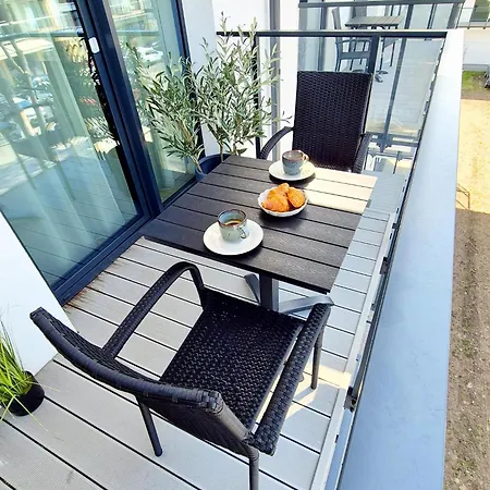 Apartment D312 Z Basenem, Sauna, Jacuzzi, Klimatyzacja I Widokiem Na Morze - 5d Niechorze