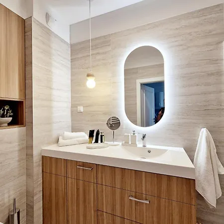 Prestige D312 Z Basenem, Sauna, Jacuzzi, Klimatyzacja I Widokiem Na Morze - 5d アパート