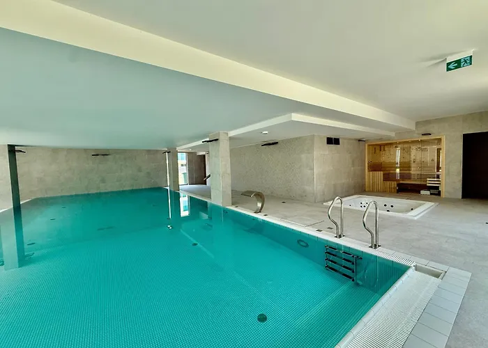 D312 Z Basenem, Sauna, Jacuzzi, Klimatyzacja I Widokiem Na Morze - 5d * Нехоже