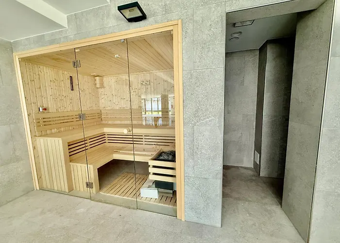 D312 Z Basenem, Sauna, Jacuzzi, Klimatyzacja I Widokiem Na Morze - 5d Апартаменты