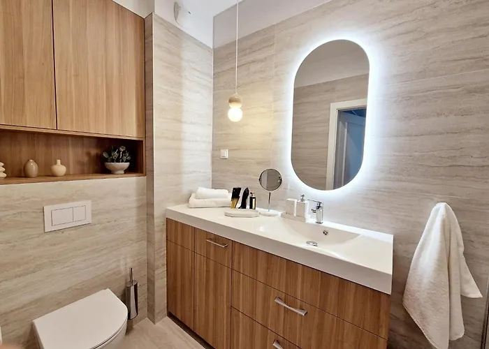 D312 Z Basenem, Sauna, Jacuzzi, Klimatyzacja I Widokiem Na Morze - 5d Апартаменты