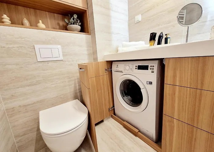 D312 Z Basenem, Sauna, Jacuzzi, Klimatyzacja I Widokiem Na Morze - 5d Апартаменты Нехоже