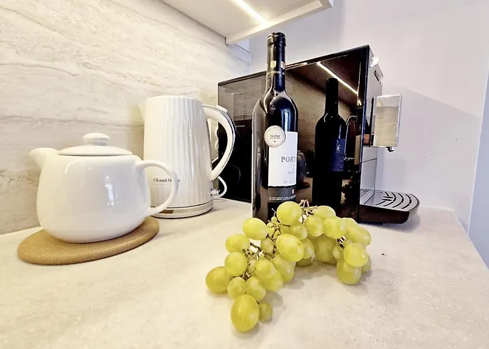 D312 Z Basenem, Sauna, Jacuzzi, Klimatyzacja I Widokiem Na Morze - 5d Апартаменты